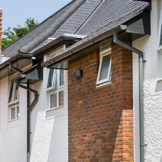 New flush-fit downpipes added to Marley Alutec's BIM offering