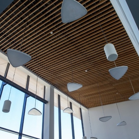 Hunter Douglas creates ceiling for state-of-the-art technology centre