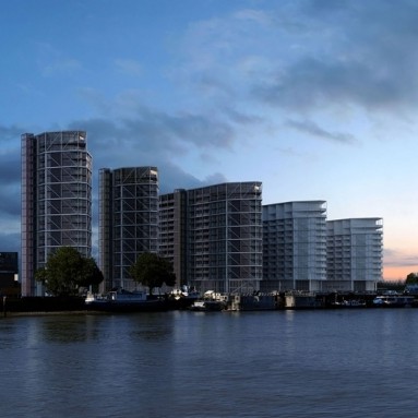 Prestigious waterfront development uses Comelit IP video entry