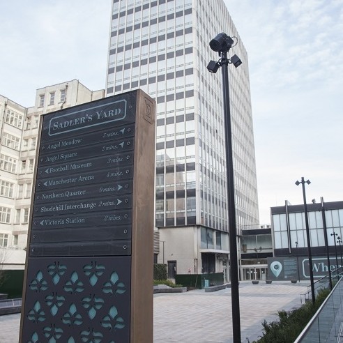 New city square named after first Englishman to fly opens