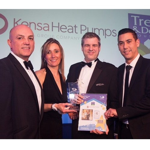 Trent & Dove and Kensa Heat Pumps win award