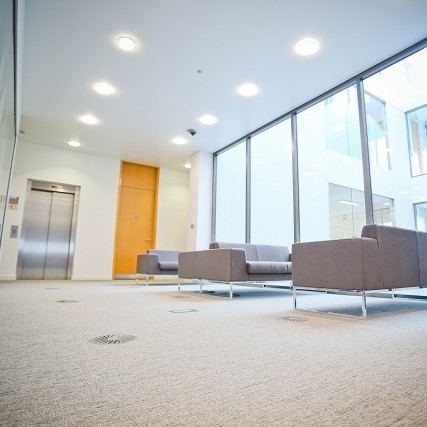 Interface delivers timeless flooring design for BCU