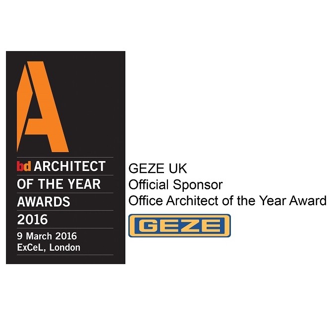 GEZE UK supports BD Architect of the Year Awards