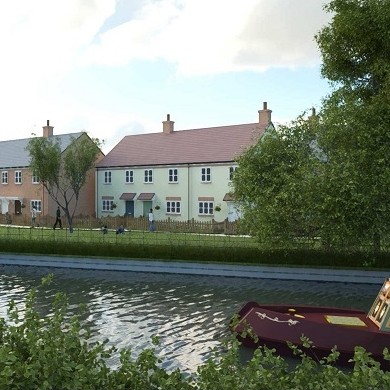 Over 140 new homes planned for £29m canal-side development