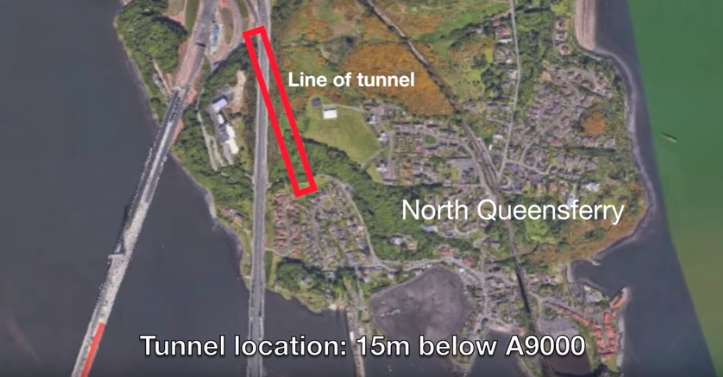 Disused tunnel at Forth Road Bridge made safe