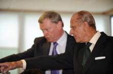 The Duke of Edinburgh visits BSW Timber’s Dalbeattie Site  to Commemorate £7million Investment