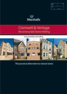 MARSHALLS LAUNCH RECONSTRUCTED STONE WALLING BROCHURE