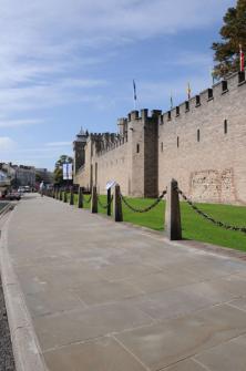 Forest pennant supplies paving for Cardiff as part of wag sustainable transport programme