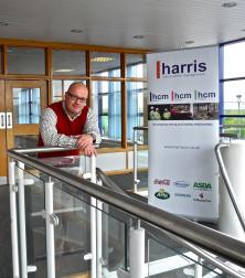 Harris trebles office space as new contracts are secured