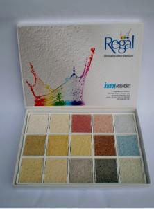 Render colours sample box for specifiers from Knauf Marmorit