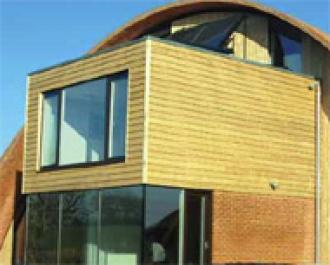 Lindab Rainline specified for new eco-home