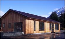 Larch Cladding Transforms Nevis Mountain Range Restaurant