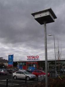 Tesco Puts up a Swift Tower in Crumlin, Northern Ireland