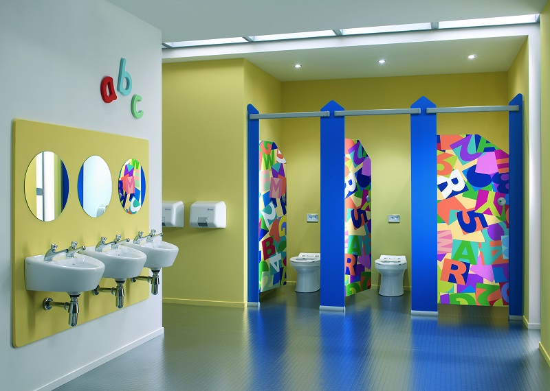 Washroom design goes back to school | Specification Online