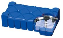 Rainwater Harvesting LTD secures exclusive UK distrubution for Rewater blue f-line shallow-dig rainwater tank