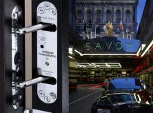 Door Closer Enhances Appearance of Iconic Hotel