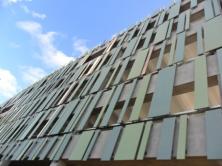 All change as contemporary car park facade transforms Nottingham Station