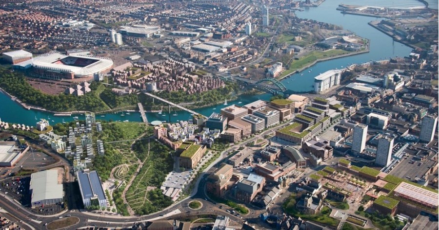 Riverside Sunderland regeneration boosted by new £30m Homes England ...