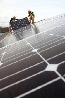 NICEIC leads the way with solar PV installation