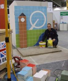 WALL & FLOOR TILERS USE WEBER AT WORLDSKILLS LONDON 2011